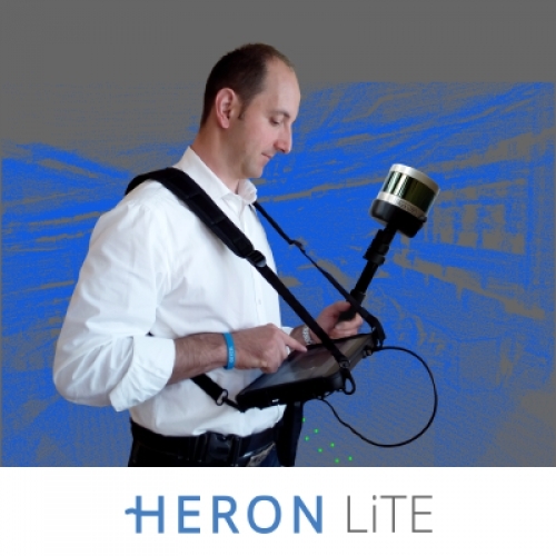 Con HERON LITE il rilievo 3D diventa ancora più rapido, professionale e versatile