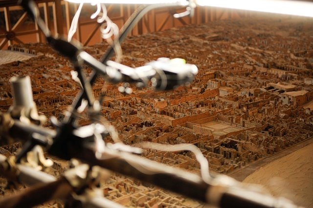 Digitalizzazione e Modellazione 3D del plastico in sughero di Pompei del 1861