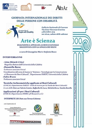 Arte è Scienza: la diagnostica per i beni culturali in lingua dei segni