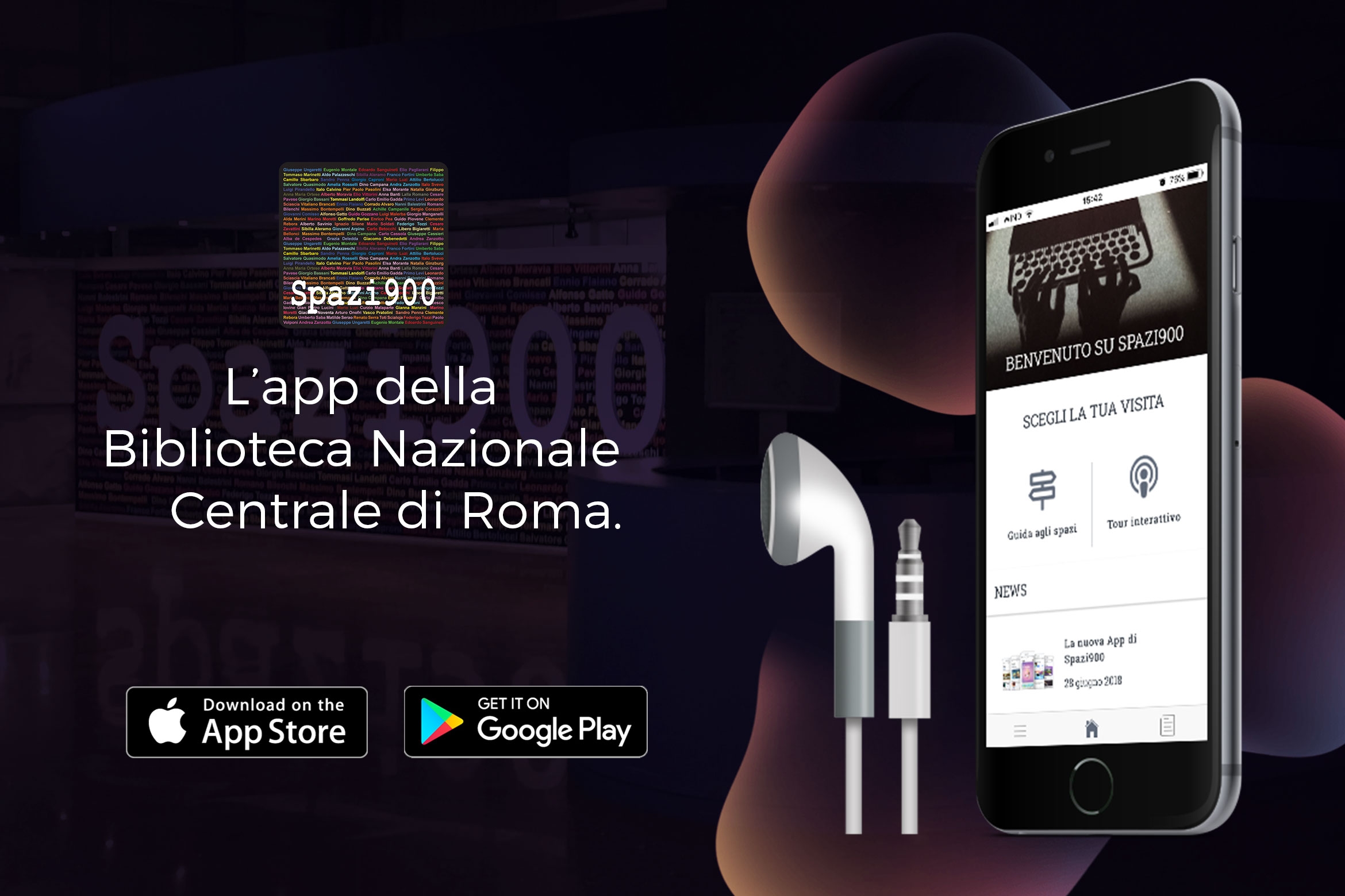 SPAZI900. L’App della Biblioteca Nazionale Centrale di Roma