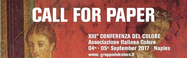 Nuova dead line per invio abstract XIII Conferenza del Colore