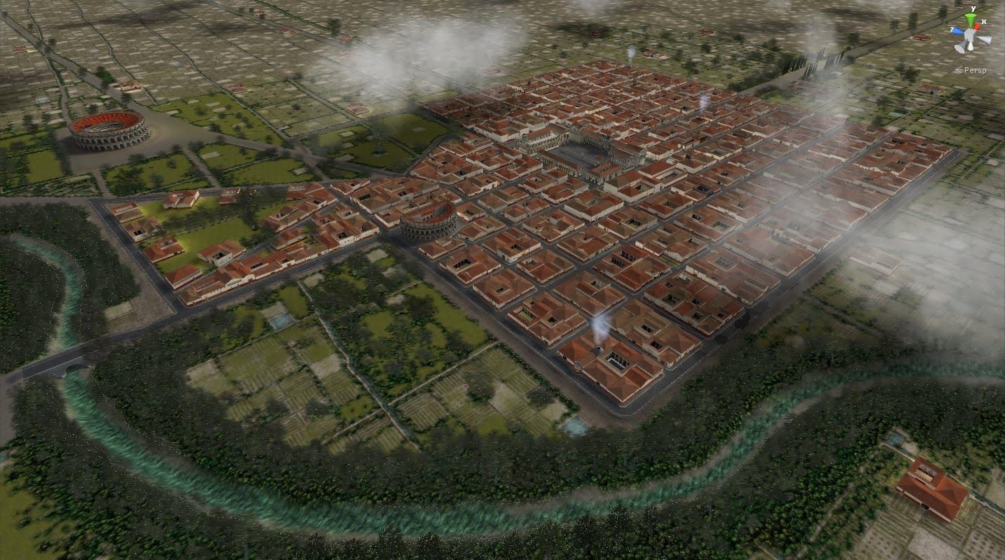 Regium@Lepidi 2200 Project: l'antica città di Regium Lepidi ricostruita in 3D