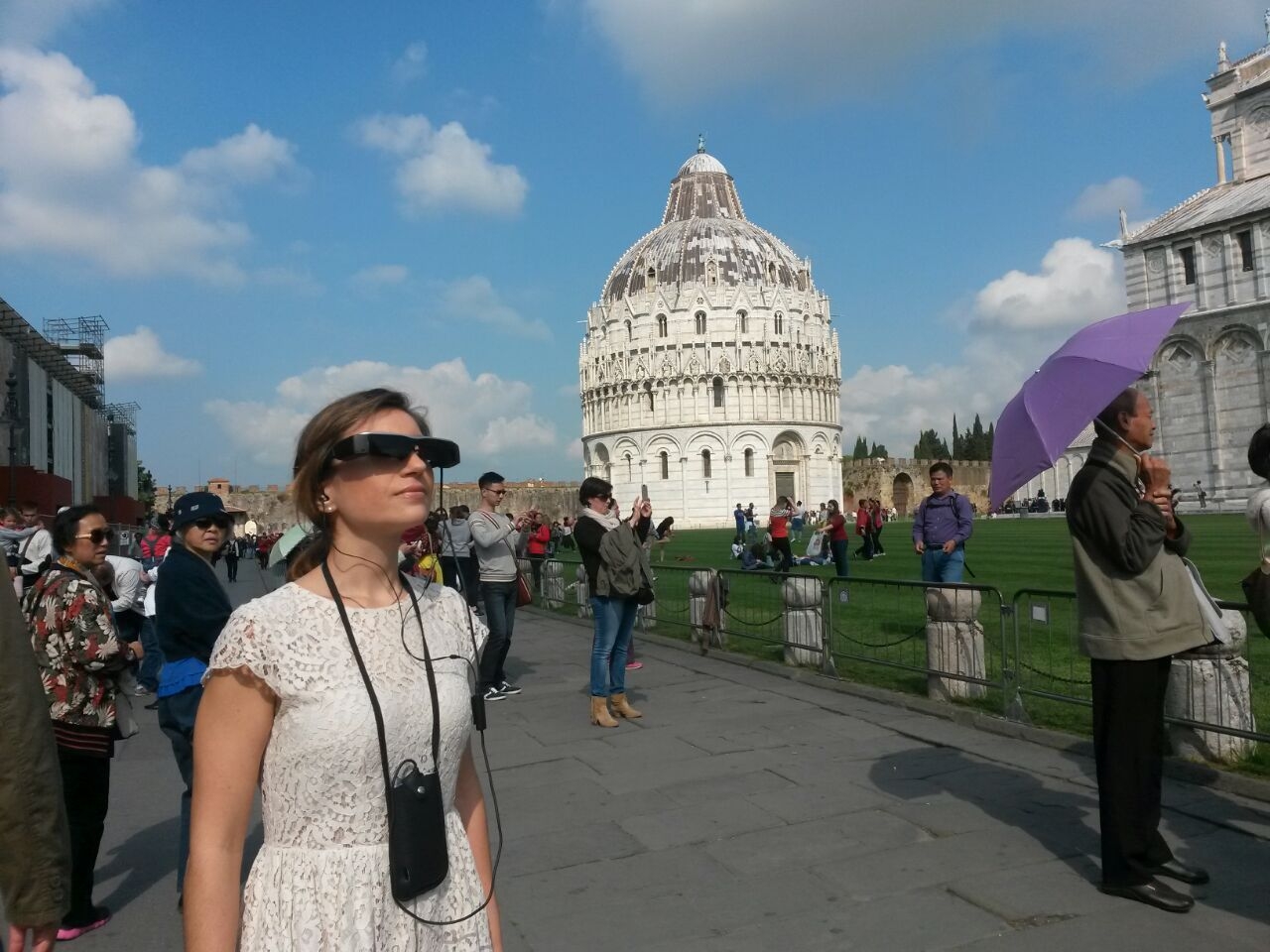 Art Glass in realtà aumentata per la visita di Piazza dei Miracoli a Pisa