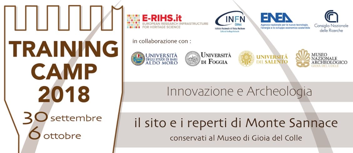 Training Camp di E-RIHS.it sull'archeometria non invasiva