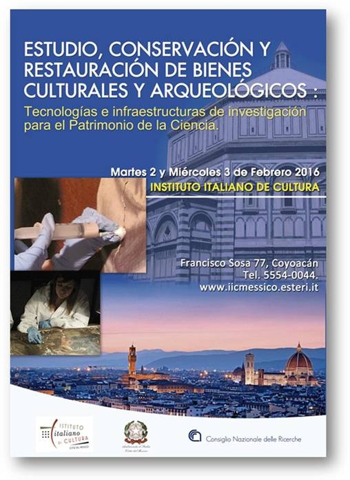 Le tecnologie e le infrastrutture italiane di ricerca per la Heritage Science si presentano in Messico