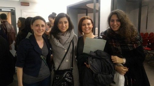 Nella foto: da sinistra le premiate Cecilia Zanin, Pasqualina Consoli e Irene Scarpa