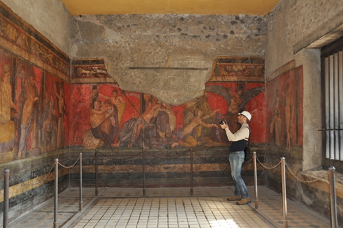 Tecnologie innovative per il recupero della Villa dei Misteri