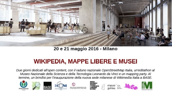 Wikipedia, mappe libere e musei, due giorni dedicati all'open content