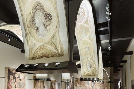 Nuova illuminazione per gli affreschi del Museo Cavalcaselle di Verona