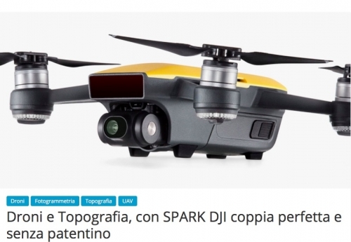Da Geo-Fly uno starter-kit efficiente per fare topografia con i droni