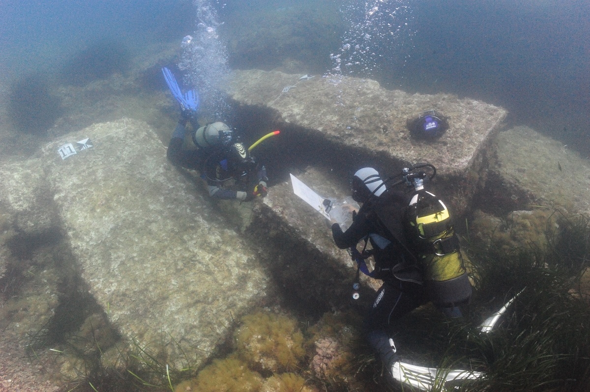Tecniche fotogrammetrie per ricostruire antiche navi per il trasporto del marmo