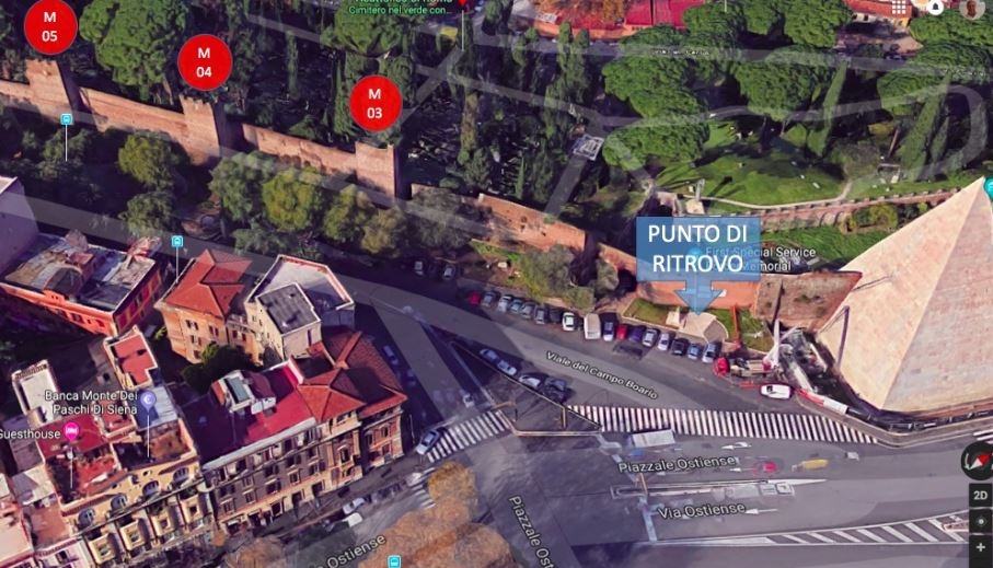 Workshop in campo #TFA2018: metodi di rilievo e monitoraggio sulle Mura Aureliane di Roma