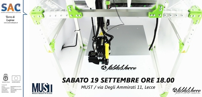 Il FabLab Lecce inaugura la nuova sede all’interno del MUST di Lecce