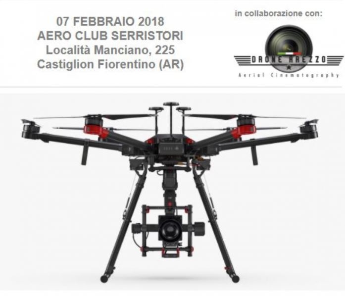 Sperimentazione della fotocamera HasselBlad A6D assieme al Drone DJI Matrice 600