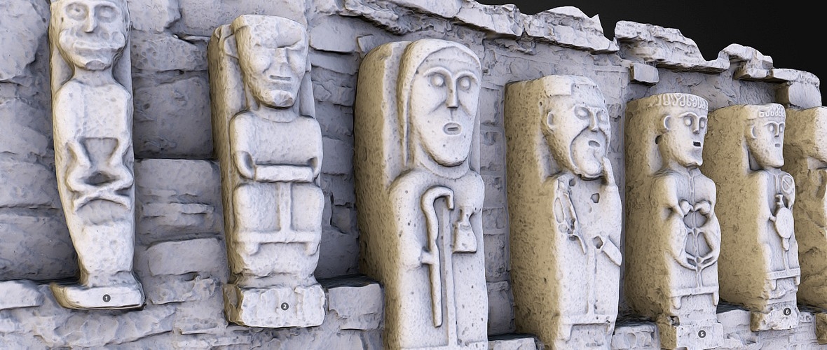 3D Documentation Early Christian Carved Figures, White Island, Co. Fermanagh