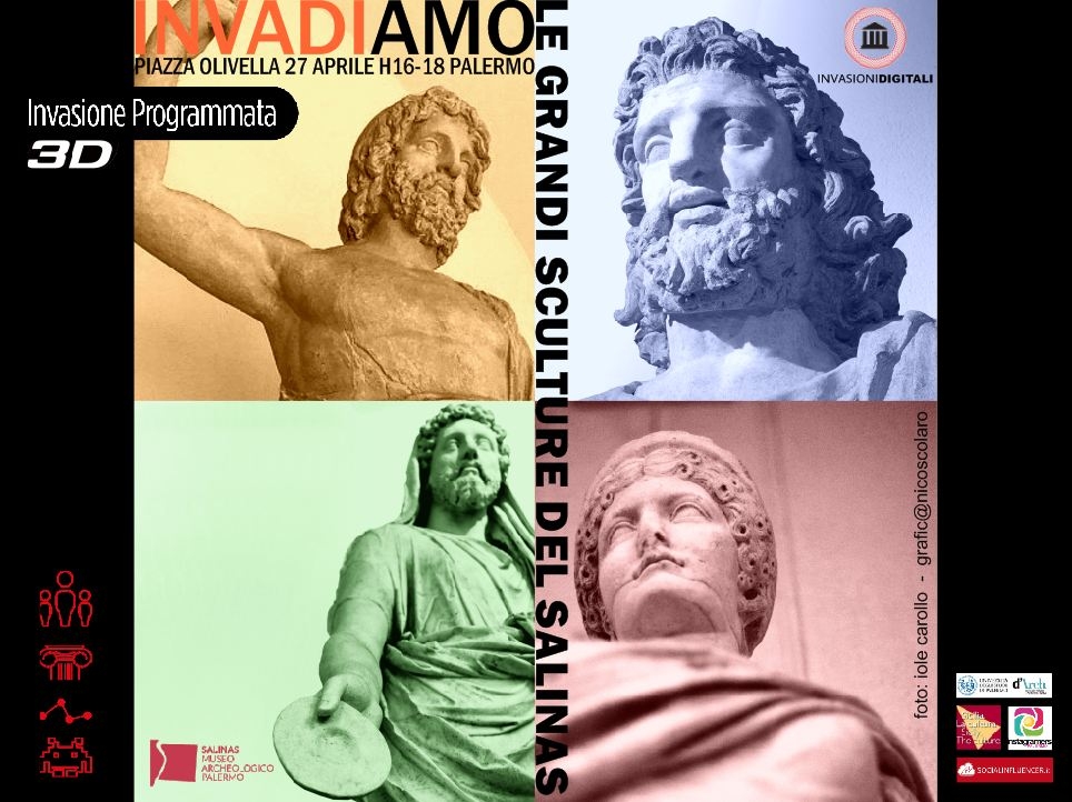 Al Museo Salinas di Palermo tornano le Invasioni Digitali 3D