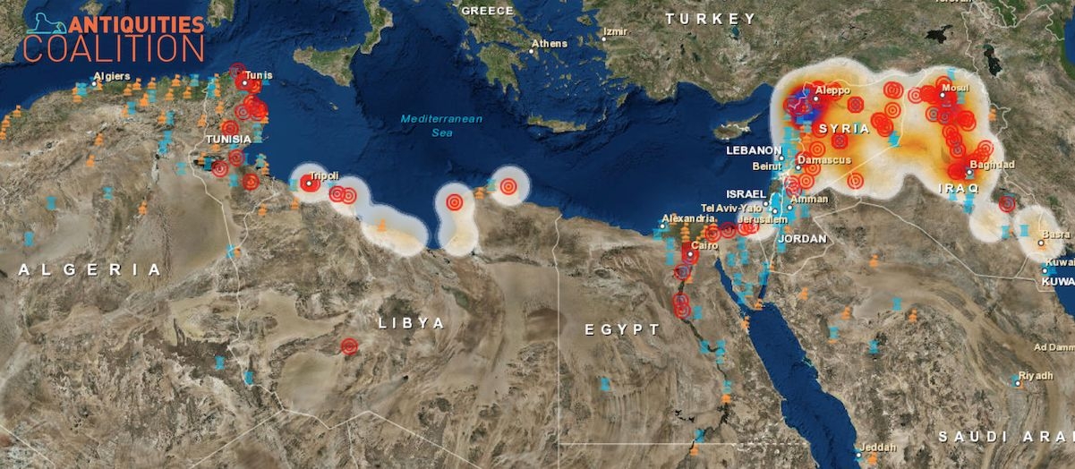 Culture Under Threat Map: una mappa dei siti culturali in pericolo