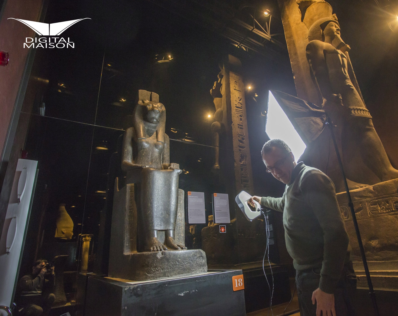 Digitalizzazione 3D delle opere del Museo Egizio di Torino