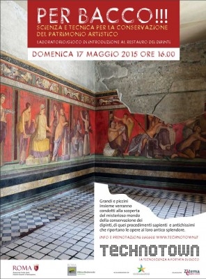 Un laboratorio gioco per famiglie,e un viaggio nel mondo del restauro dei dipinti