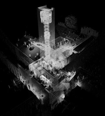 Concluso il rilievo Laser Scanner 3D della Torre della Gabbia a Mantova