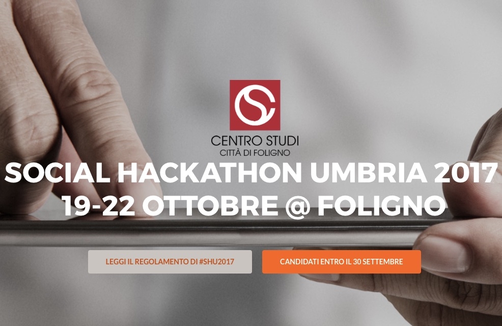 #SHU2017 Social Hackaton per la valorizzazione digitale del patrimonio culturale con SGI