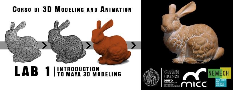 Corso sulla modellazione e animazione 3D
