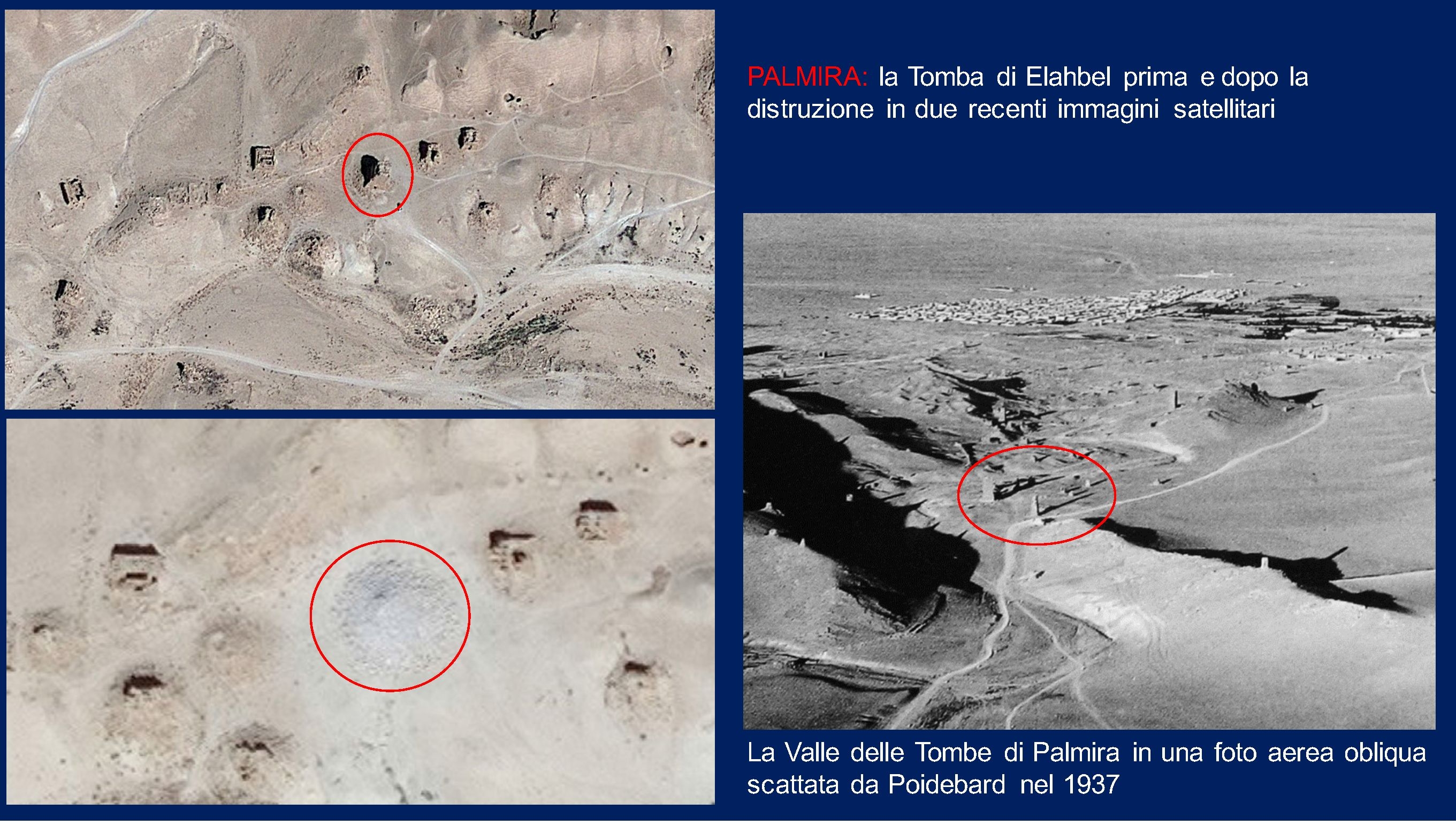 Aerofotografia archeologica, telerilevamento satellitare, ricostruzioni 3D, classificazione dei materiali lapidei: il contributo del Cnr per Palmira