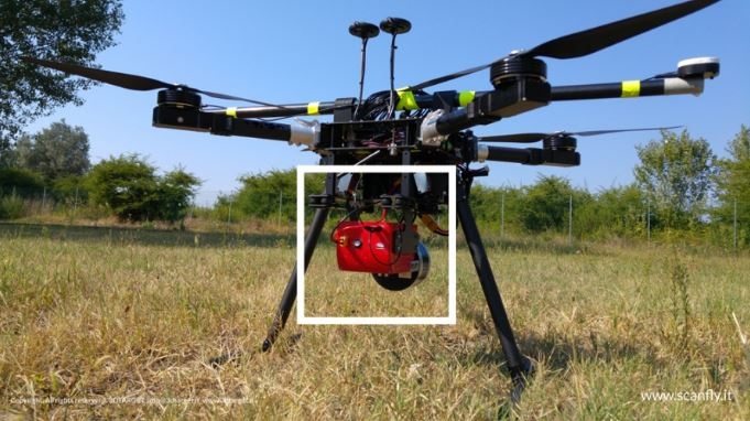 Scanfly rilievo mobile da auto e da drone: il workshop al #TFA2018