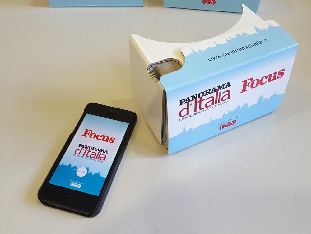 Un viaggio a tappe nel Panorama d'Italia in realtà virtuale