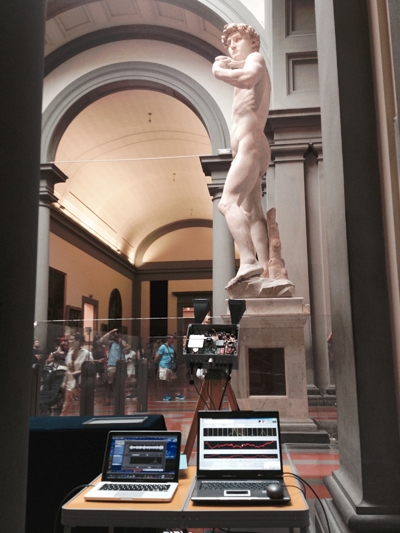 Tecnologia radar per la sicurezza del David di Michelangelo