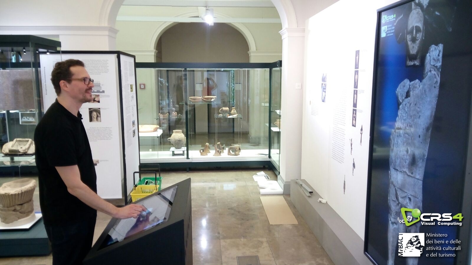 Un'esplorazione interattiva del complesso scultoreo di Mont'e Prama in mostra a Zurigo