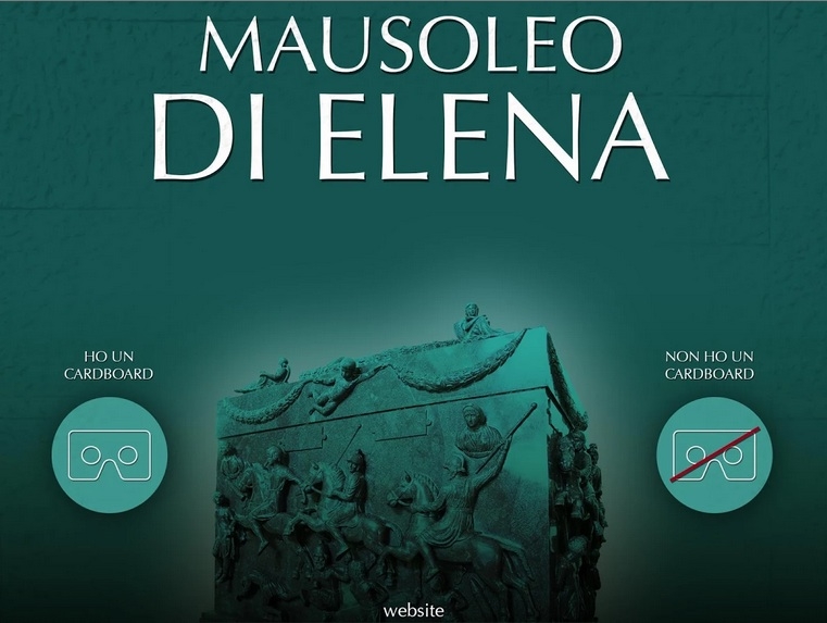 Il Mausoleo di Elena in Roma ora in realtà virtuale