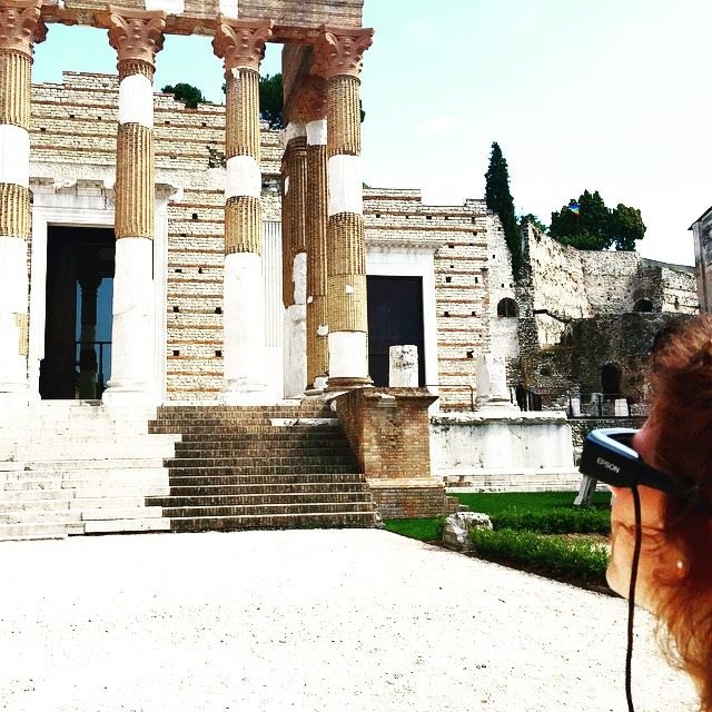 Tecnologie indossabili per scoprire l'area archeologica di Brescia