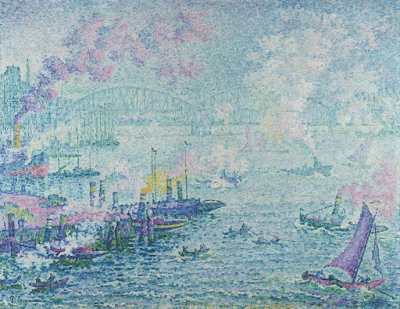 The Port of Rotterdam by Paul Signac, Museum Boijmans Van Beuningen 