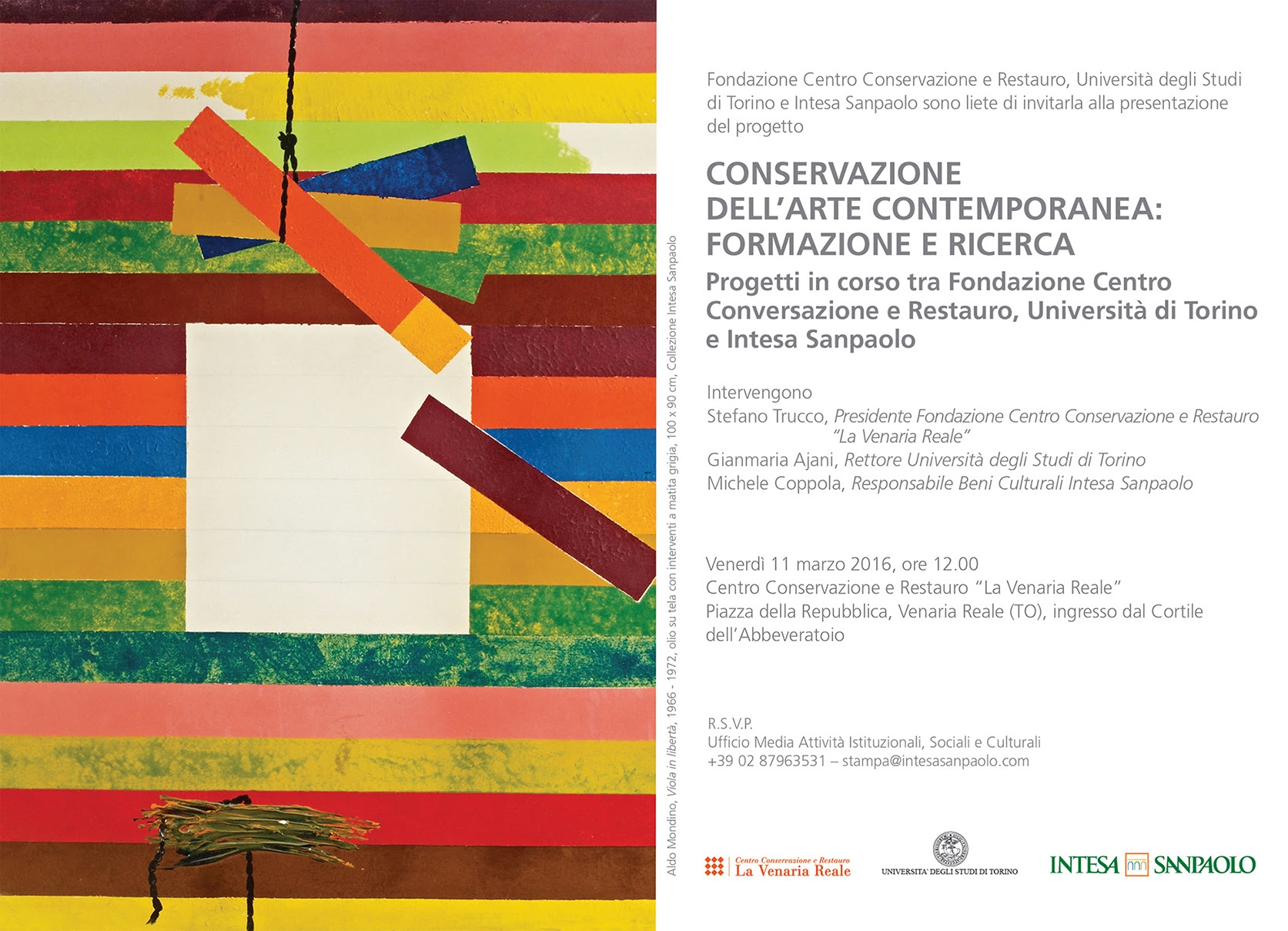 Conservazione dell'arte contemporanea: formazione e ricerca