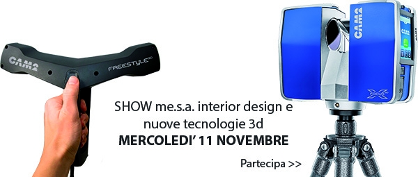 Tecnologie 3D per l'interior design, evento di presentazione