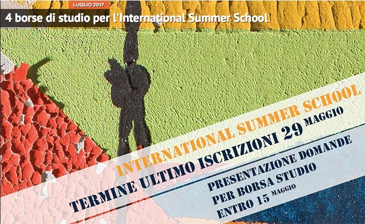 Borse di studio e proroga del termine per le iscrizioni alla International Summer School  Venaria Reale