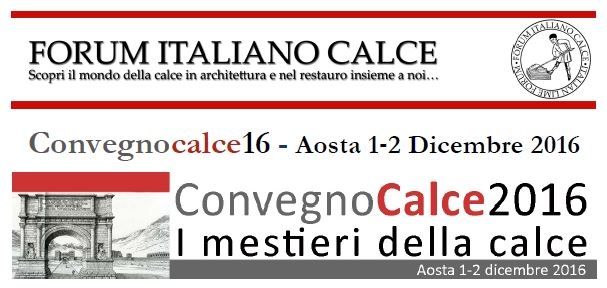 Convegno Calce 2016: a tema i mestieri della calce