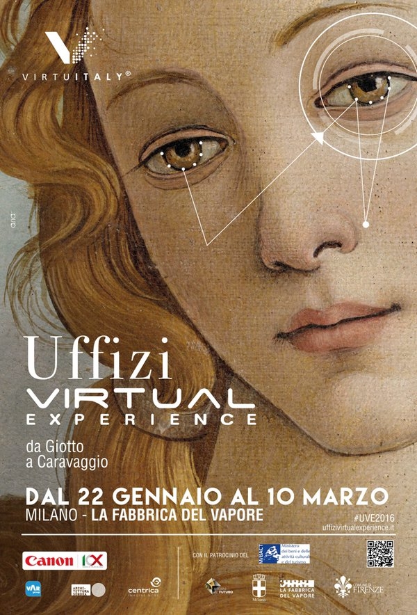Uffizi Virtual Experience l’arte diventa interattiva alla Fabbrica del Vapore
