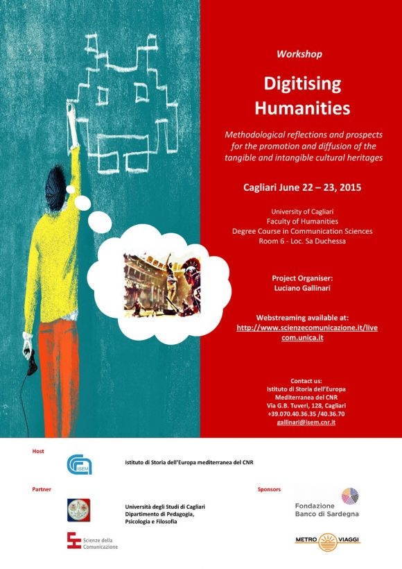 Digitising Humanities, workshop a Cagliari