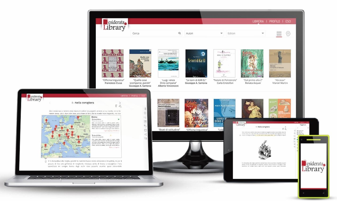Desiderata Library: una piattaforma creata dagli editori sardi per i lettori