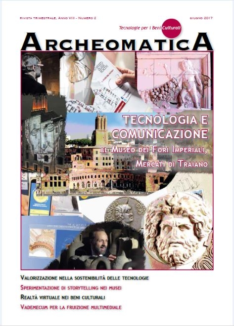 Online il numero di Archeomatica 2 2017