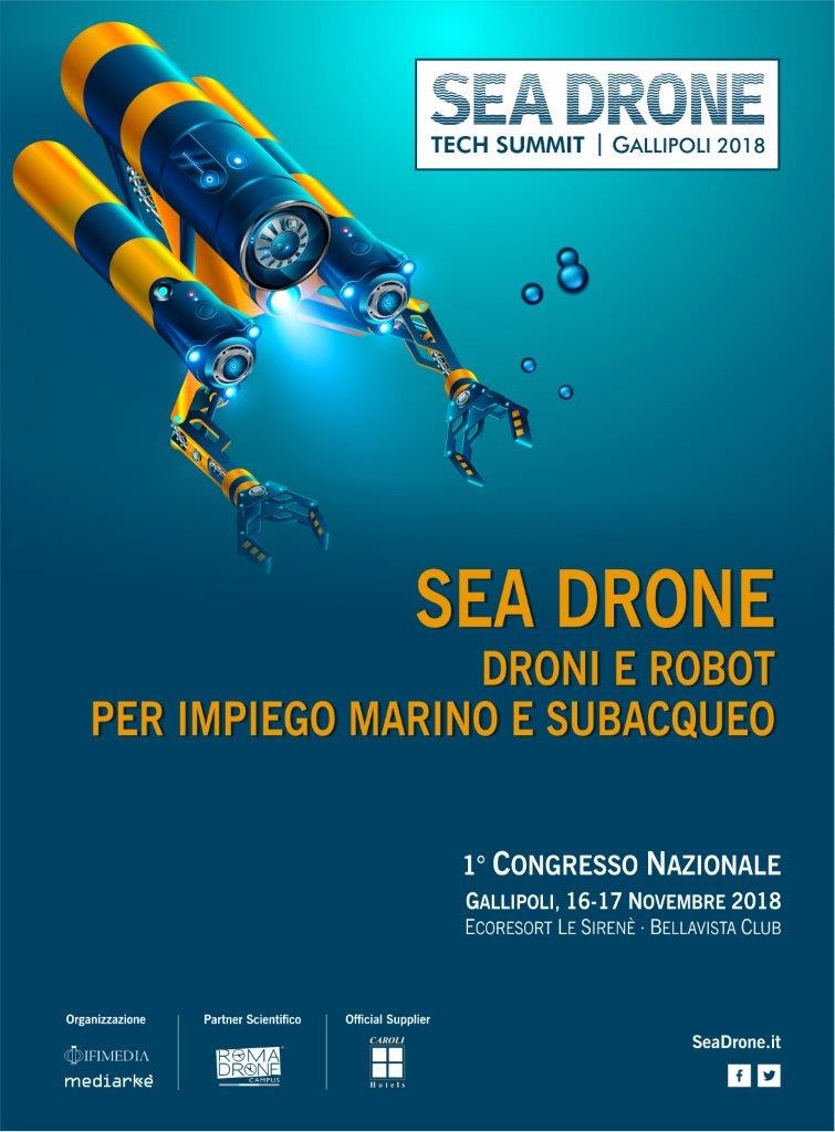 SEA DRONE: droni e robot per impiego marino e subacqueo