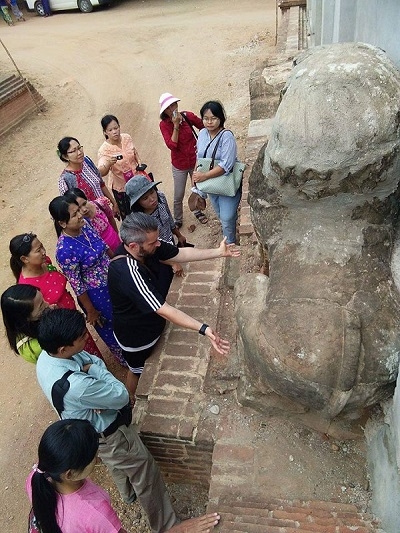 TecnArt per la terza volta in Myanmar: formazione dei ricercatori del MoC (Ministry of Culture) e prime datazioni a Bagan mediante la tecnica della termoluminescenza