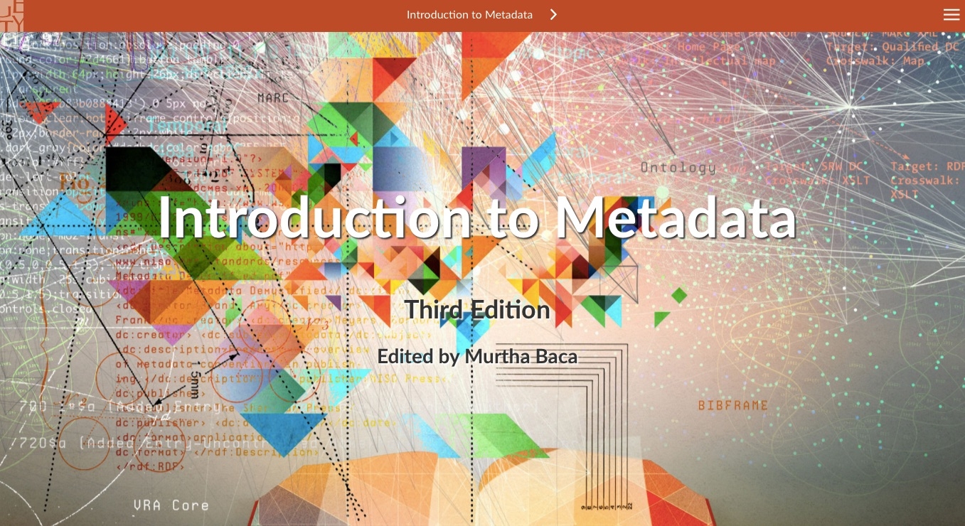 Introduction to Metadata