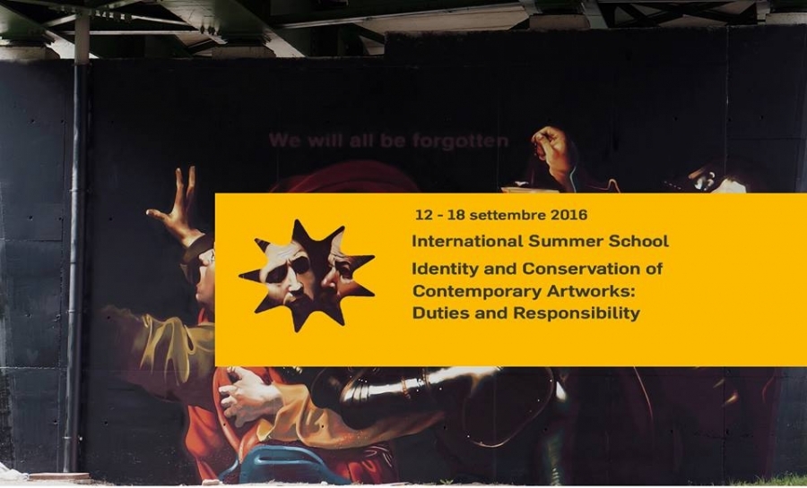 Ancora aperte le iscrizioni alla Summer School “Identity and Conservation of Contemporary Artworks: Duties and Responsibility”