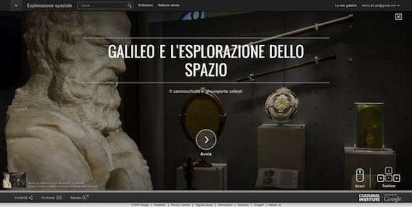 L'esplorazione dello spazio in mostra su Google Cultural Institute