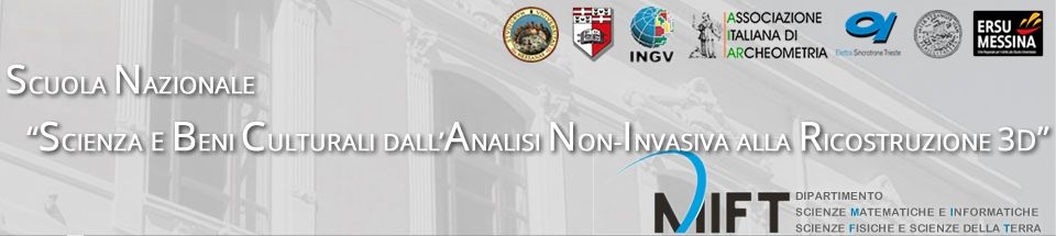 Scuola Nazionale Scienza e Beni Culturali dall'Analisi Non Invasiva alla Ricostruzione 3D