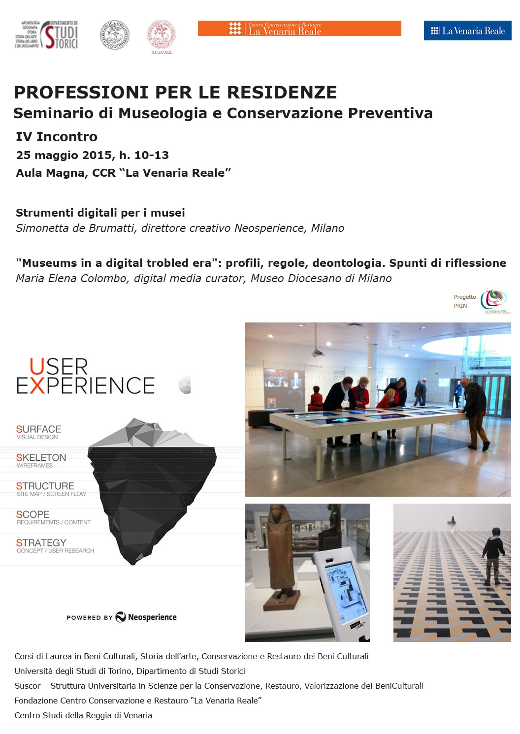 Professioni per le Residenze: incontro sulla tema della digitalizzazione nei musei.