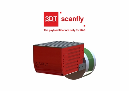 SCANFLY: camera integrata, streaming nuvola di punti e RTK, back-pack con SLAM e piastra integrale per sistema di Mobile Mapping